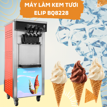 Máy làm kem tươi Elip BQ8228 Máy làm kem tươi Elip BQ8228