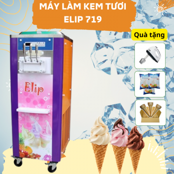 Máy làm kem tươi Elip BQ719 Máy làm kem tươi Elip BQ719